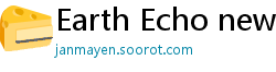 Earth Echo news portal